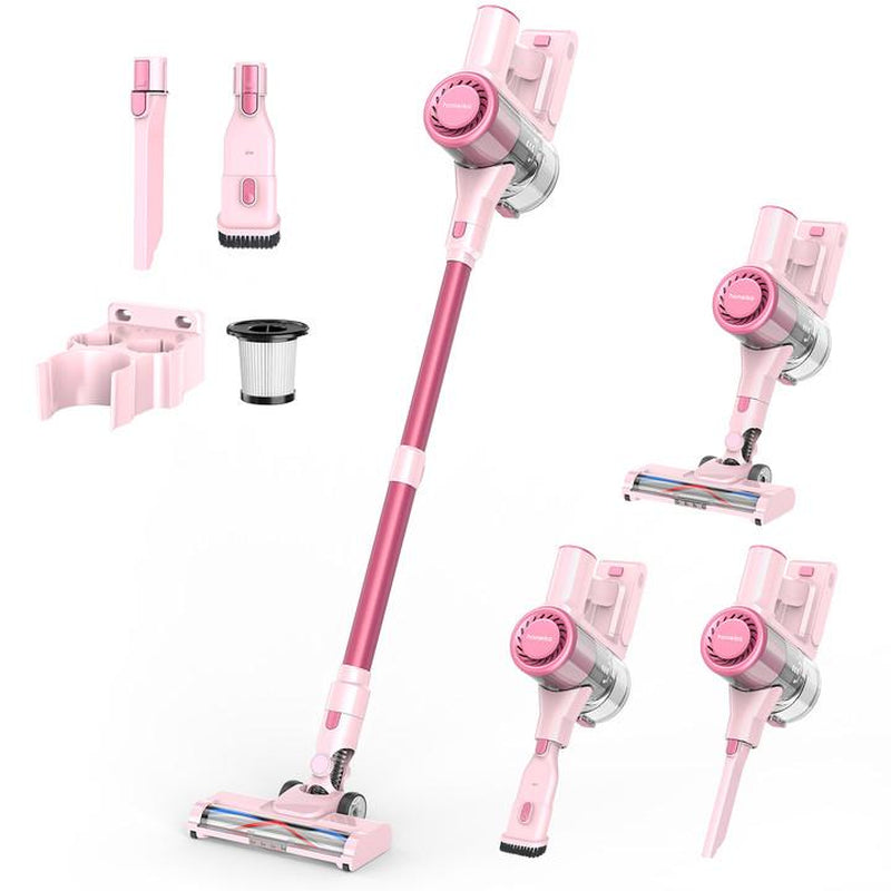 Homeika Cordless Vacuum Cleaner with 28Kpa Suction Power, 380W Brushless Motor, 8-in-1 Versatility, 50-Minute Runtime, Removable Battery, Ideal for Pet Hair and Carpets