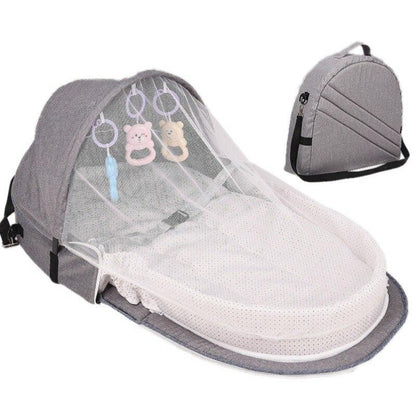 Foldable Baby Bed with Mosquito Net
