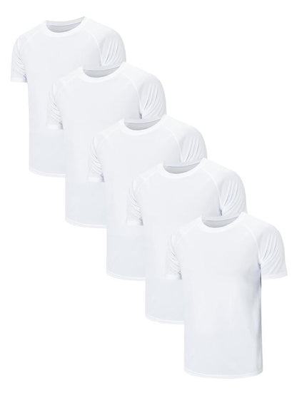 Men's Athletic Fit Quick-Dry Football Jersey - Casual T-Shirt for Gym, Running, and Everyday Wear (Size Up Recommended)