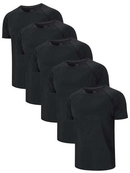 Men's Athletic Fit Quick-Dry Football Jersey - Casual T-Shirt for Gym, Running, and Everyday Wear (Size Up Recommended)