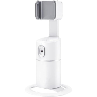 Automatic Face Tracking Phone Holder Tripod, No App Required, 360 ° Rotation Smart Face Body Tracking Tripod Selfie Phone Camera Install Phone Holder, Suitable for Tiktok, Vlog, Live Streaming, Youtube Videos